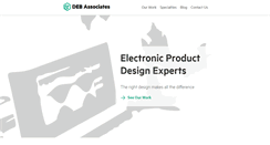Desktop Screenshot of debassociates.com